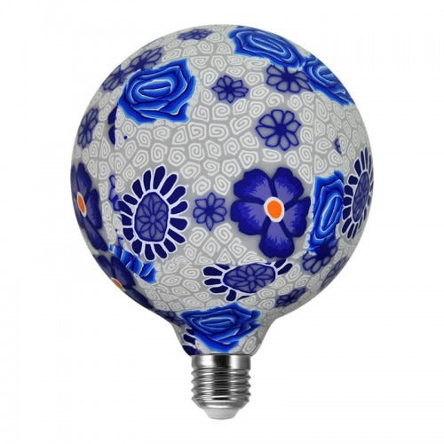 LED decoratieve E27 - authentiek Blauw - 4W - 100 lumen - G125 LED decoratieve E27 - authentiek Blauw - 4W - 100 lumen - G125